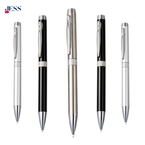 Bolígrafo Metálico de Alta Calidad con Logotipo Personalizado, Diseño Giratorio para Promoción Deportiva, Ancho de Escritura de 1.0 mm, Tinta Negra/Azul Borrable - Product Image 1