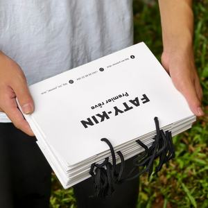 Bolsa de Papel Blanco de 250g con Logotipo Personalizado, Bolsa de Regalo Reciclable para Tiendas, Comercios y Centros Comerciales - Product Image 6