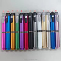 Boîte de rangement médicale à doublure en éponge pour stylo injecteur jetable, flacon et stylo injecteur pour perte de poids, compatible avec les aiguilles de stylo injecteur, boîte d'emballage