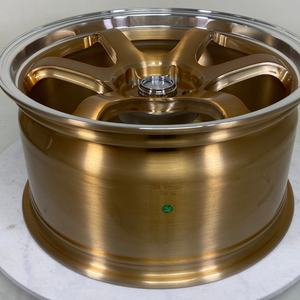 ล้อฟอร์จขอบล้ออัลลอยสีทองขนาด18นิ้ว5X120 5X114.3ล้อออกแบบเว้าน้ำหนักเบาสำหรับ <span class=keywords><strong>TE37</strong></span> Tesla รุ่น S <span class=keywords><strong>BMW</strong></span> <span class=keywords><strong>E46</strong></span> - Product Image 2