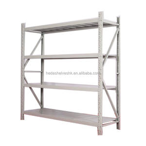 Étagères métalliques de garage bleues de Chine, rayonnages de stockage robustes pour entrepôt, unités de rangement - Product Image 5