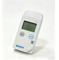 Grabador USB de Temperatura y Humedad con Pantalla LCD Multiusos OEM ODM, Informe en PDF, Plástico, Clasificación IP54