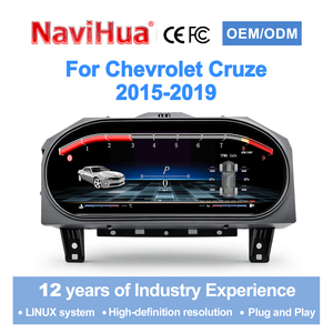 หน้าปัดดิจิตอล NaviHua จอ LCD แสดงความเร็ว สำหรับ Chevrolet Cruze ปี 2015-2019 แบบเสียบใช้งานได้ทันที - Product Image 1