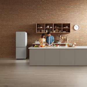 Frigorifero Xiaomi Mijia 185L <span class=keywords><strong>a</strong></span> <span class=keywords><strong>Due</strong></span> Porte con Congelatore 150-199L, Compressore <span class=keywords><strong>a</strong></span> Doppia Porta per Casa e Appartamento - Product Image 6