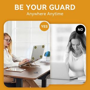 สติกเกอร์ซิลิโคนป้องกันรังสีควอนตัม 6 ชิ้น รูปทรงวงกลม สำหรับโทรศัพท์มือถือ ช่วยปรับสมดุล ป้องกันรังสี มีสินค้าพร้อมส่ง - Product Image 4