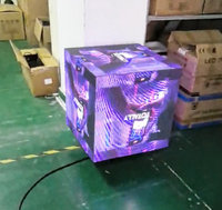 Schermo LED cubo HD presa di fabbrica LED cubo Display a colori per interni ed esterni impermeabile