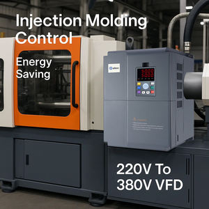 可変速度電気モーター高性能周波数ドライブモーター信頼できるVfdコントローラースマートVfd 220v〜380v Vfd - Product Image 2