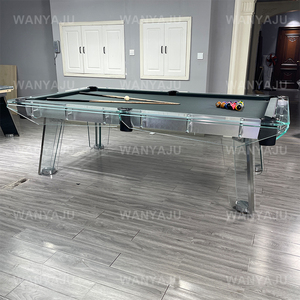 โต๊ะพูลทำจากแก้วคุณภาพสูงโต๊ะกระจกสำหรับครอบครัวโต๊ะบิลเลียด2025 7ft มาตรฐานขนาด9ft 8ft - Product Image 4