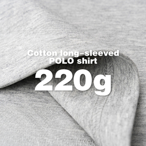 <span class=keywords><strong>Polo</strong></span> da <span class=keywords><strong>uomo</strong></span> SK Custom slim fit in cotone di alta qualità, maglia a maniche lunghe elasticizzata, casual, per allenamento, tinta unita, lavorata a maglia - Product Image 3