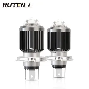 Rutense Super Helderheid H4 Universele Motorfiets Verlichting Motorfiets Koplamp Met Wit Gele Kleur