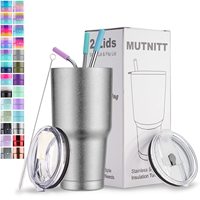 Gobelets isothermes en acier inoxydable à double paroi de 30 oz avec logo personnalisé, cadeau d'entreprise, vente en gros