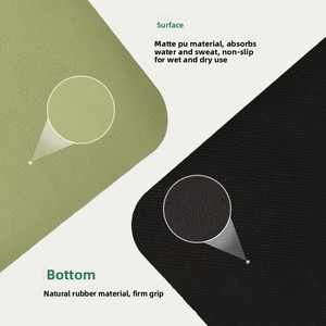 <span class=keywords><strong>Tapis</strong></span> <span class=keywords><strong>de</strong></span> <span class=keywords><strong>yoga</strong></span> <span class=keywords><strong>ultra</strong></span>-fin en PU+caoutchouc <span class=keywords><strong>de</strong></span> 1,5 mm, longueur 185 cm, portable, pliable pour les voyages et l'extérieur, avec ligne <span class=keywords><strong>de</strong></span> guidage <span class=keywords><strong>de</strong></span> posture et sangle <span class=keywords><strong>de</strong></span> transport - Product Image 3