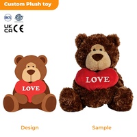 Peluche promotionnelle personnalisée de haute qualité, jouet en peluche lesté, jouet en peluche doux sur mesure, vente en gros