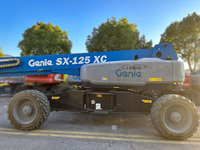 Genie SX-125 élévateur télescopique XC 38m de hauteur 454kg de capacité bras de manivelle hydraulique utilisé pour la vente