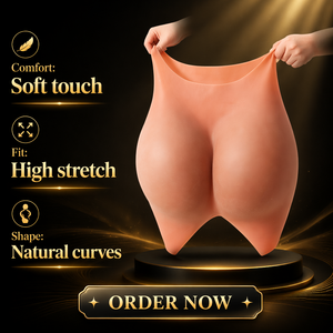 Culotte sculptante en silicone pour rehausser les hanches et les fesses, avec coussinets en silicone pour un volume accru - Product Image 1