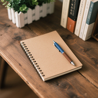 Carnets de notes scolaires Kawaii en gros, carnets personnalisés en kraft avec stylo