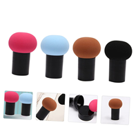 Échantillon gratuit éponge de maquillage lavable sans latex pour le traitement du maquillage des cheveux champignon