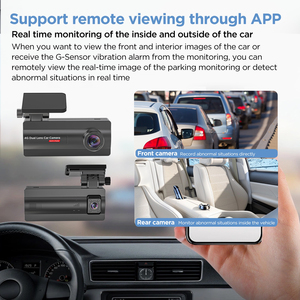 Camera hành trình 4G camera hành trình 1080p phía trước <span class=keywords><strong>2K</strong></span> và phía sau camera ghi hình ống kính kép Radar giám sát ứng dụng từ xa theo dõi GPS Camera hành trình 4G LTE - Product Image 6