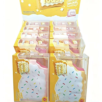Nouveau Jouet Squishy Géant Monstre Alien Rose Bear, Jouet à Presser Doux, Jouet Super Décompressant en Forme de Toast