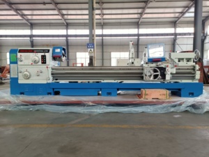 Tornio Manuale Orizzontale per Impieghi Gravosi CW61140 con Cono Mandrino 220V per Tornitura di Alberi Lunghi 3000mm - Product Image 3