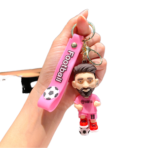 Porte-clés 3D en forme de petites chaussures de <span class=keywords><strong>basket</strong></span>, accessoire de sac à clés de voiture, boîte d'emballage sportive tendance, en caoutchouc durable - Product Image 1