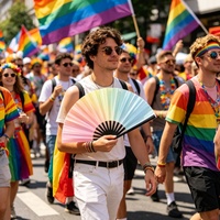 Éventail pliant personnalisé en bambou imprimé sur mesure, avec logo et slogan, idéal pour les boîtes de nuit, festivals, bars et fêtes (vente en gros)