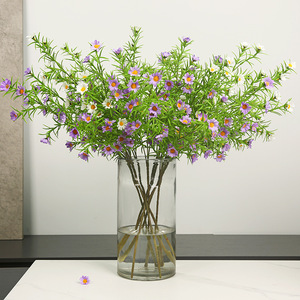 Yihua Floral Art Fleurs Artificielles 70cm Camomille en Soie Décoration Minimaliste Nordique Ornement de Salon - Product Image 1