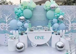 Carrito <span class=keywords><strong>de</strong></span> postres blancos con ruedas usado para Fiestas Infantiles en Los Ángeles a la venta en EE. UU. - Product Image 2