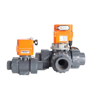 3-Way Smart Water <strong>Valve</strong> Kit - WiFi Motorized Actuator PVC T-Port Ball <strong>Valve</strong> with UPVC - Product Image 5