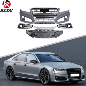 อะไหล่รถยนต์สไตล์ <span class=keywords><strong>S8</strong></span> ปี 2015-2017 กระจังหน้าสำหรับ <span class=keywords><strong>AUDI</strong></span> A8 - Product Image 2