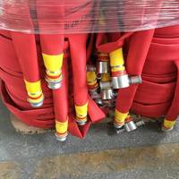 2024 nouveau tuyau de bouche d'incendie en PVC rouleau ceinture d'eau tuyau d'incendie de chine accessoire d'équipement de lutte contre les incendies de forêt