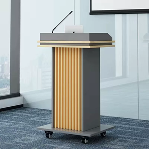 เฟอร์นิเจอร์โรงเรียนเลคตินแท่นโชว์โบสถ์โพเดียมแก้วทันสมัย - Product Image 3