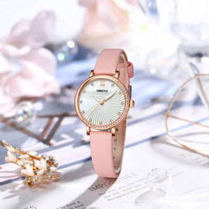 Reloj de Pulsera de Cuarzo para Mujer, Modelo Shanghai 2560, Diseño Fritillaria, Logotipo Personalizable, Acero Inoxidable, Correa de Cuero y Aleación, para Moda de Lujo - Product Image 3