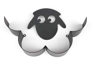 Oniya Fashion Kitchen Napkin <strong>Holder</strong> <strong>Sheep</strong> Wall Mount Black Metal <strong>Toilet</strong> Paper <strong>Roll</strong> <strong>Holder</strong> for Kitchen,Shower Bathroom &amp; Balcony - Product Image 3
