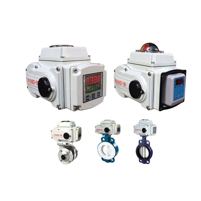 Wholesale 12V 24V DC Electric Actuator Valve 90 Degree On/Off Type Motorized Control Electronic Actuator