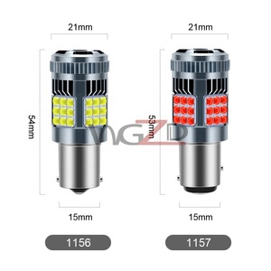 T20 <span class=keywords><strong>LED</strong></span> tín hiệu đèn CANBUS S25 1156 BA15S P21W bau15s 1157 Ba15d 7440 7443 Bóng đèn 30 Wát 3030 36SMD không có lỗi <span class=keywords><strong>LED</strong></span> lần lượt tín hiệu ánh sáng - Product Image 4