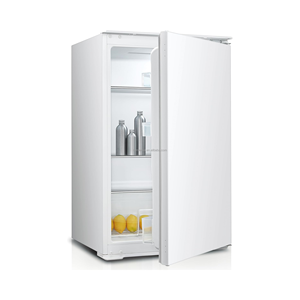 Réfrigérateur encastrable sous comptoir de 129 litres, étagères en verre réglables, éclairage LED, porte réversible pour cuisine compacte, appartement - Product Image 5