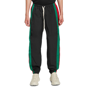 Custom High Quality Slim Fit Soft Stretch <strong>Polyester</strong> Colorblock Windbreaker Jacket Jogging Sportswear Nylon <strong>Tracksuits</strong> - Product Image 4