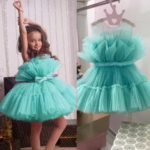 <span class=keywords><strong>Vestiti</strong></span> del bambino per le ragazze del bambino dei bambini di nozze della principessa della ragazza elegante di compleanno del vestito <span class=keywords><strong>da</strong></span> sera di Tulle damigella d'onore abiti <span class=keywords><strong>da</strong></span> sera - Product Image 2