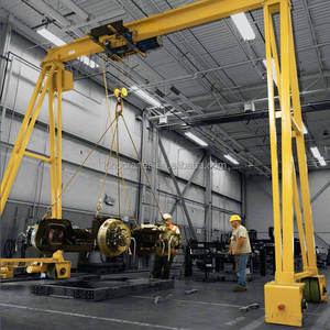 رافعة جسرية محمولة صغيرة قابلة للتعديل بمحرك كهربائي بقدرة 1 و2 و5 و10 و20 طن مع رافعة سلسلة - Product Image 3