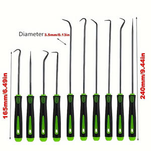 10 stuks Automotive O-Ring Oliekeerring Slangen Pakking Verwijdering Haak en Pick Tool Set voor Auto Reparatie, Mechanisch en Diy Gebruik - Product Image 5