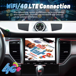 Unidad Principal de Navegación GPS para Automóvil, Reproductor Multimedia de Video Android 15, Radio Estéreo para Auto, Grabadora, 256 GB S, para Porsche Macan 2014-2017 - Product Image 2