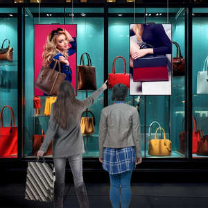 Écran LCD d'affichage numérique publicitaire suspendu pour vitrine, haute luminosité 5000 nit, 32, 43, 49, 55, 65, 75, 86 pouces - Product Image 6