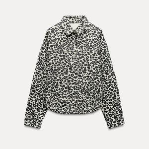 Camisas y Chaquetas Vintage Personalizadas para Hombre a Precio de Fábrica, 100% Algodón Twill con Estampado de Leopardo, Antiarrugas y Antipilling para Primavera - Product Image 1