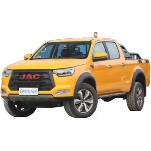 LHD Rhd Manual Automático Gasolina Diesel 2024 Jac T8 T6 PRO Pickup Truck Car 4x4 Off-road Factory Preço Barato Veículos 2.0t LED