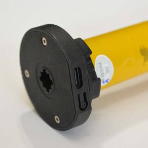 Motor tubular rodante AM25 1/25 RF433, batería de litio integrada remota para Alexa, asistente de <span class=keywords><strong>Google</strong></span>, compatible con tubo de 38mm, 1 unidad - Product Image 3