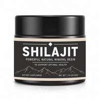 Shilajit Pur à 100% de l'Himalaya, Acide Fulvique, Résine de Shilajit, Marque Privée, 50g