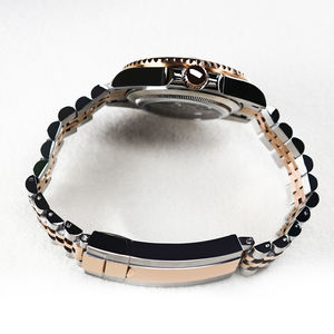 นาฬิกาข้อมือผู้ชายระบบออโตเมติก รุ่นพรีเมียมขายดี ตัวเรือนใสขนาด 40 มม. ดีไซน์ GMT Pepsi - Product Image 3