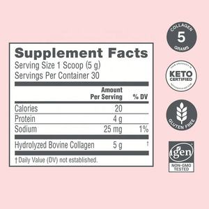 Integratore di Collagene Idrolizzato in Polvere OEM Etichetta Privata Tipi 1 e 3 per Pelle, Capelli e Unghie - Product Image 3