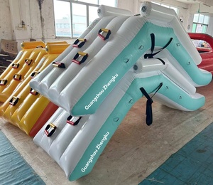 Custom Inflatable Slider Yacht Floating <strong>Slide</strong> Small Inflatable Boat <strong>Slide</strong> <strong>Pool</strong> <strong>Slide</strong> for Water Entertainment - Product Image 3